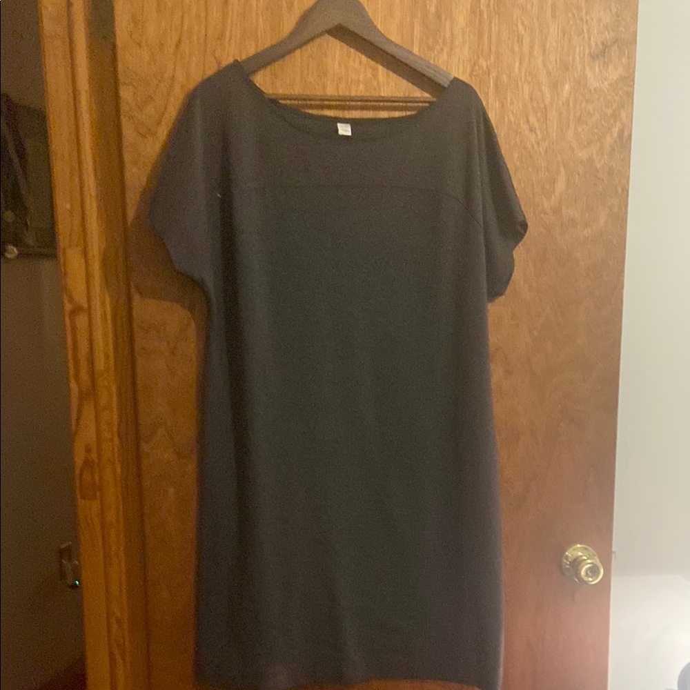 Old Navy Charcoal Knit Dress